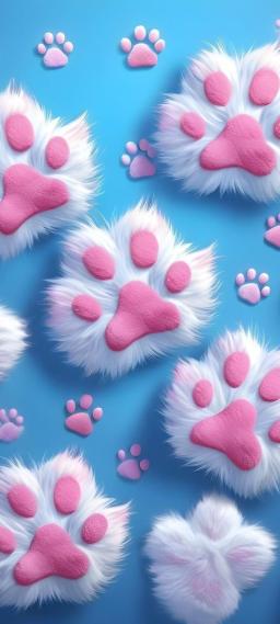 猫爪壁纸