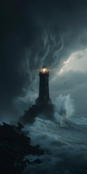 风暴中的灯塔