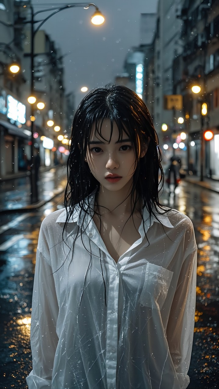 下雨了