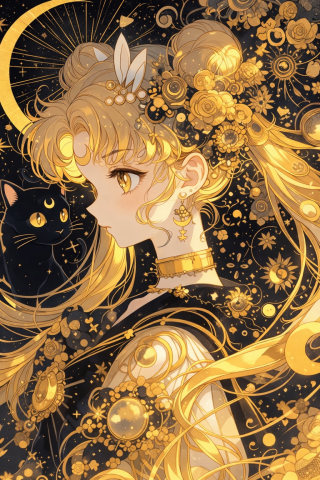 黑金美少女战士