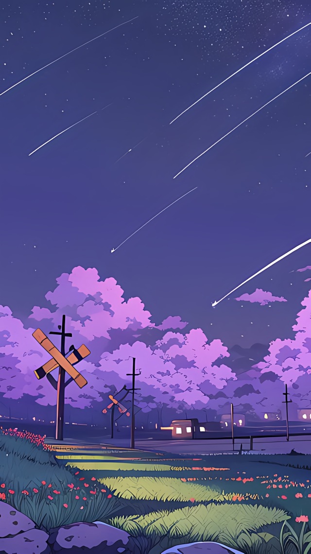 夜晚(风景手机静态壁纸) - 风景手机壁纸下载 - 元气壁纸