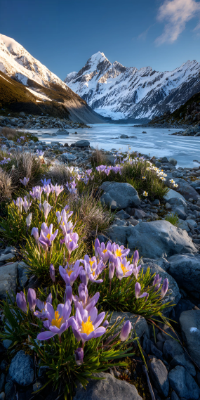 冰雪未消，花已赴约