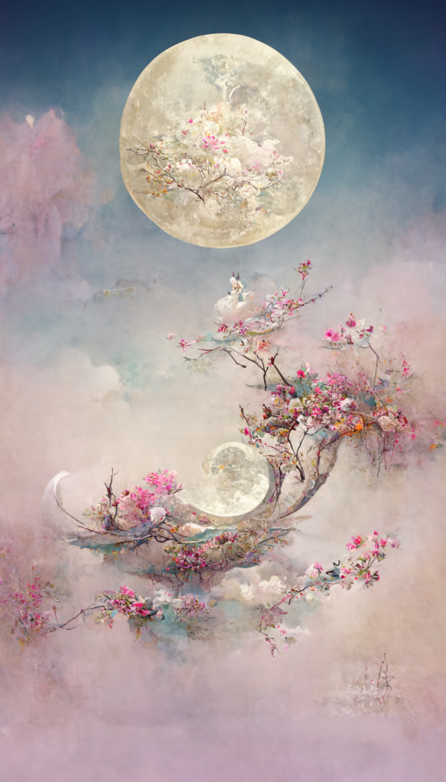 月影(风景手机静态壁纸) - 风景手机壁纸下载 - 元气壁纸