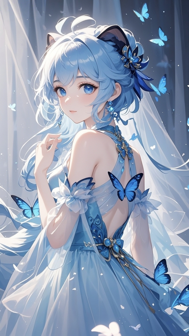 唯美二次元少女