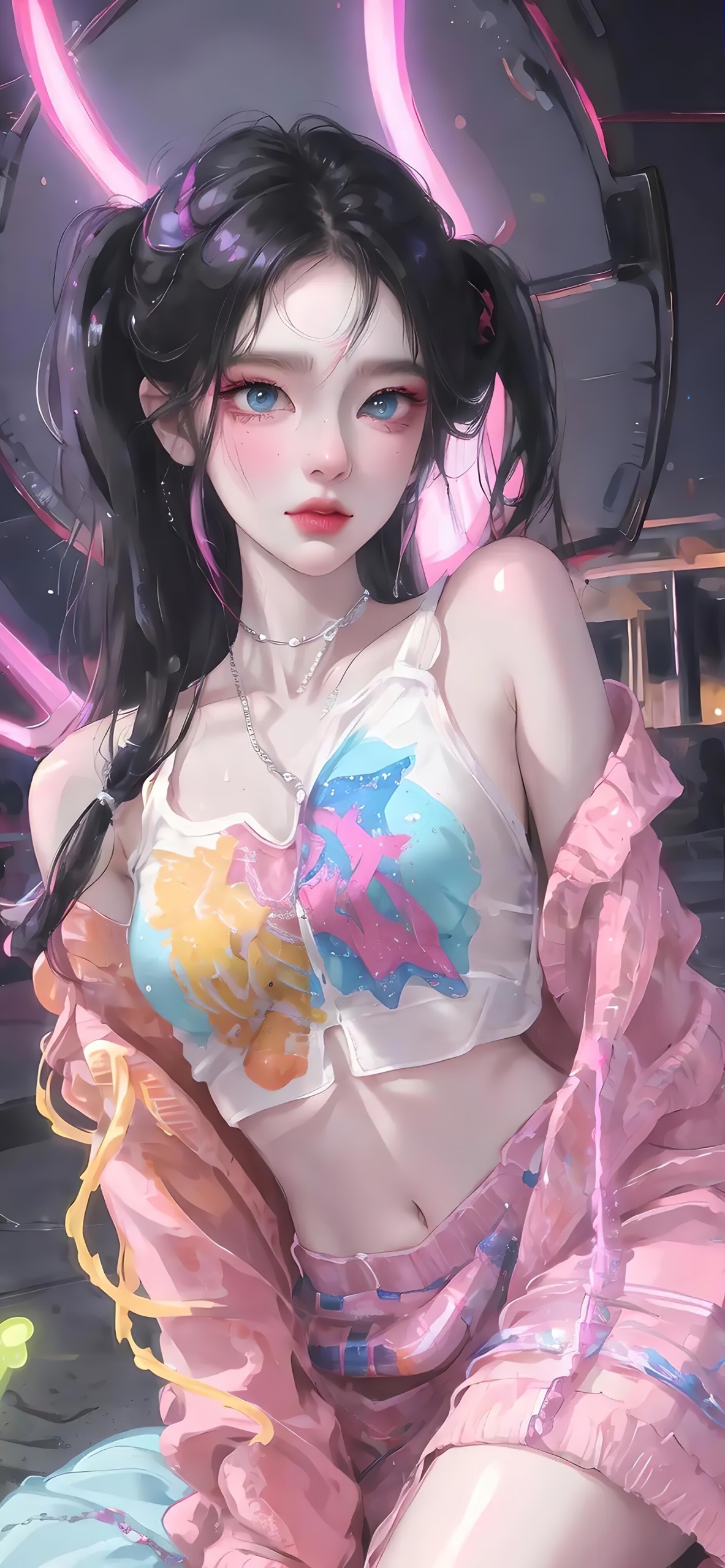 炫彩美女