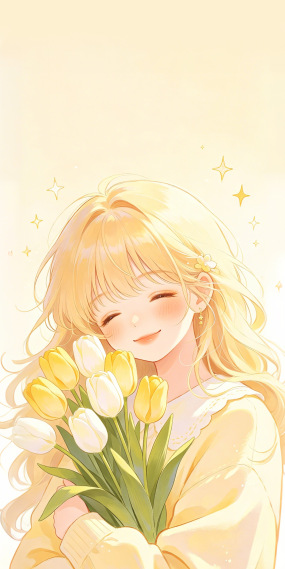 微笑女孩