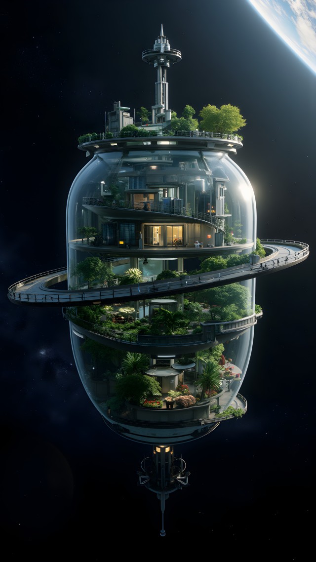太空绿洲