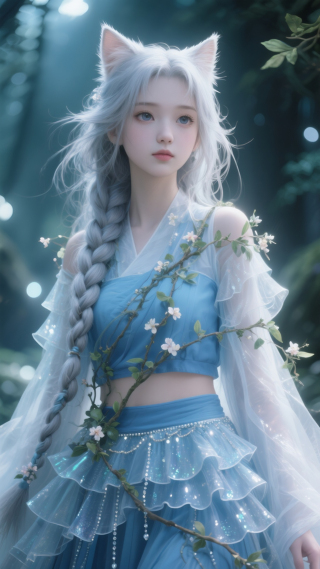 长发猫妖少女