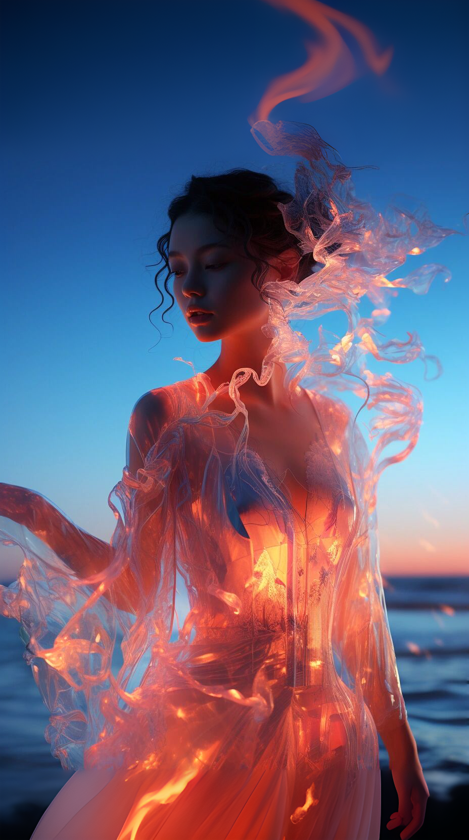 海邊的彼岸花之魅