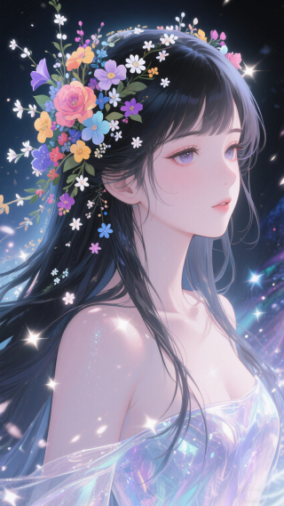 鲜花少女