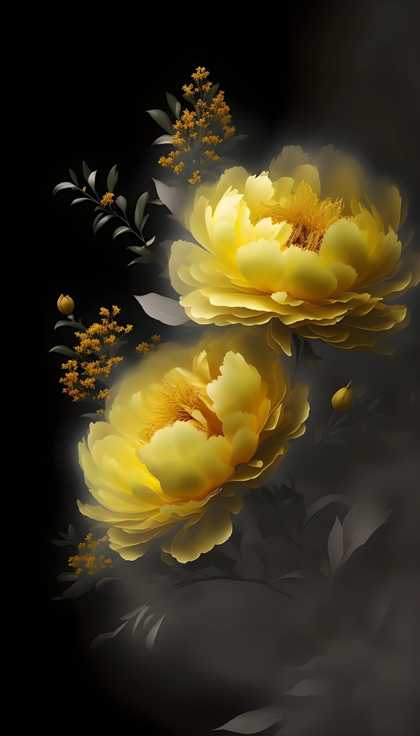 牡丹花開