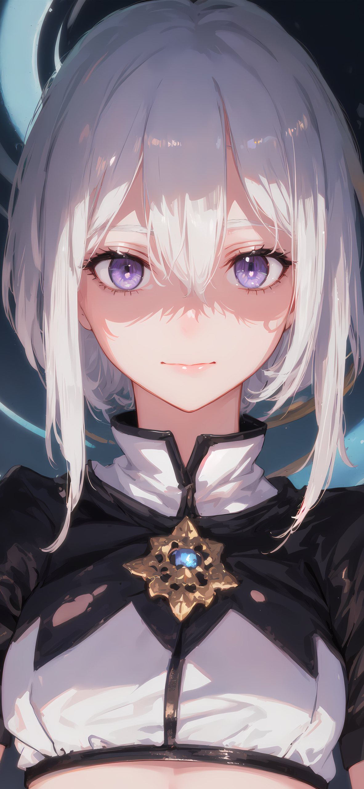 白毛少女