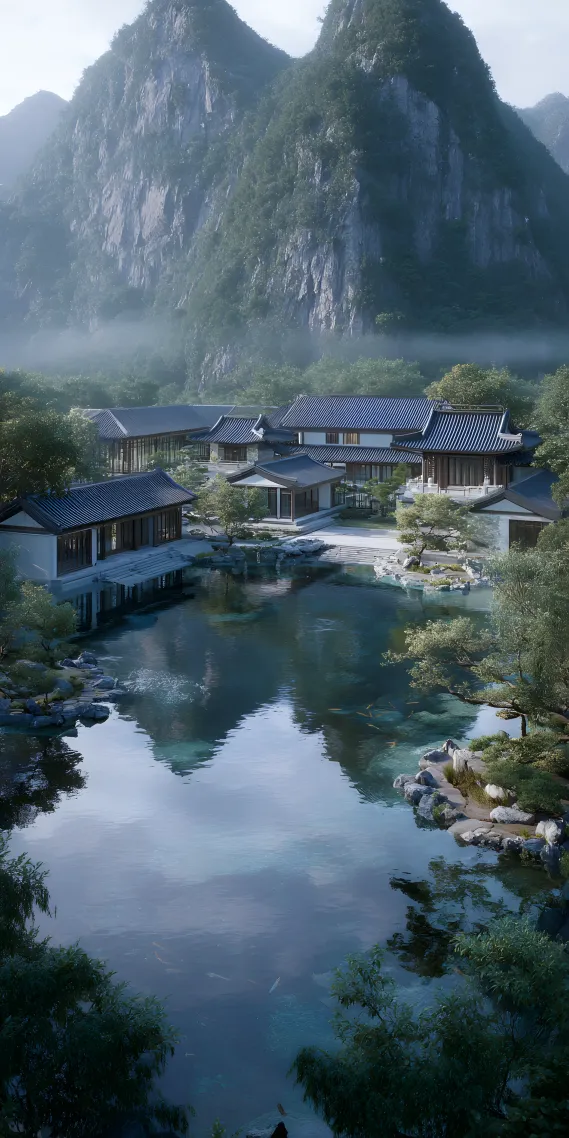 山水之间的静谧居所