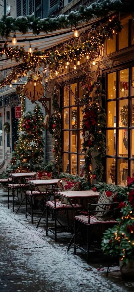 浓浓的圣诞氛围