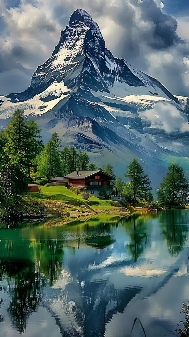 湖水小屋