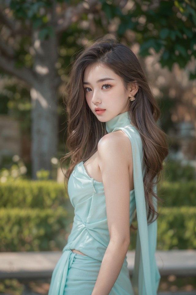 WUMUMU-绿裙美女