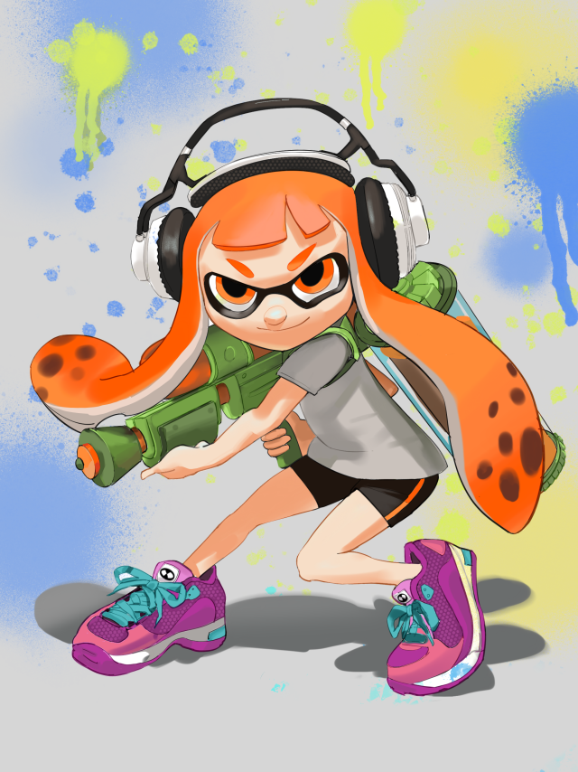 splatoon喷射战士插画