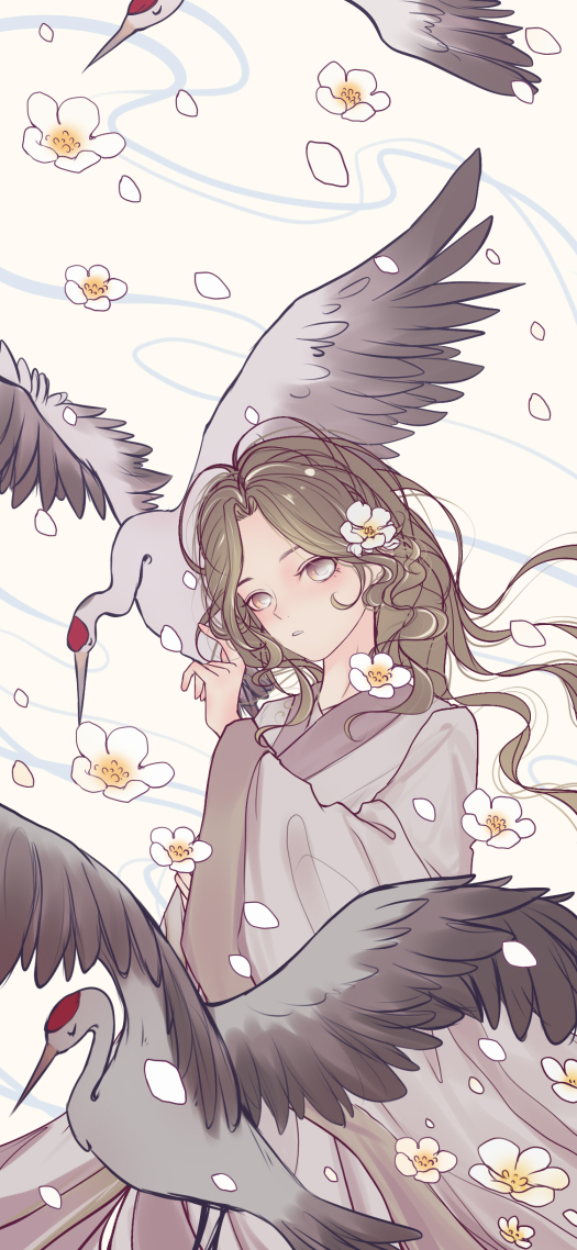鹤舞花香