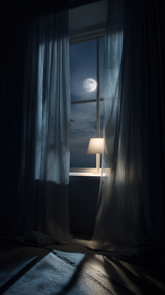 夜晚的氛圍感
