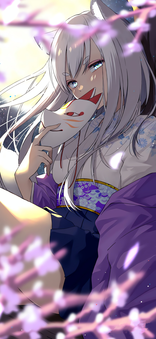 面具美少女