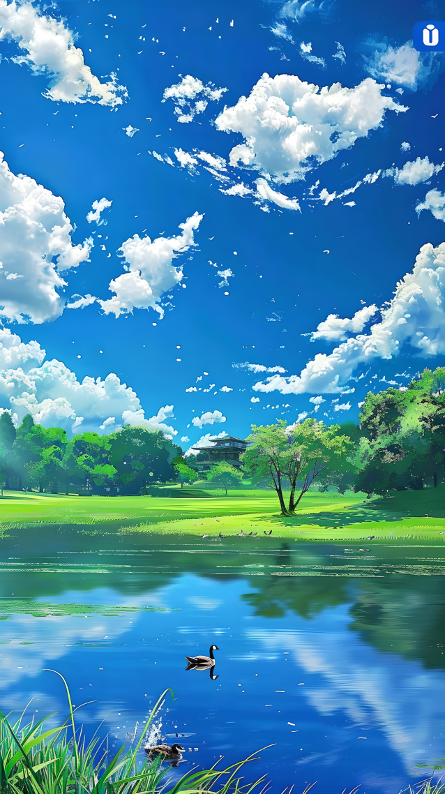 清新自然風景圖