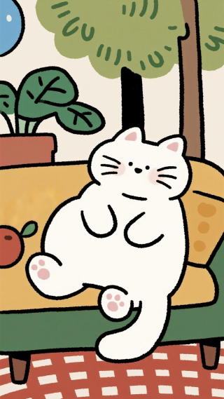 韩风ins沙发猫猫