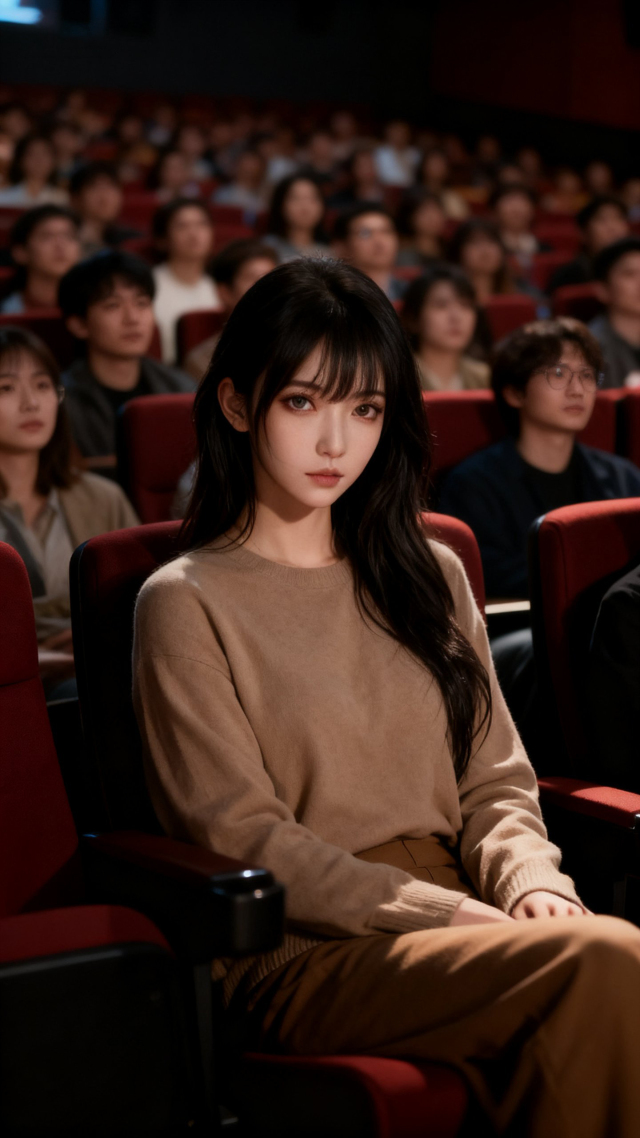 光影下的温柔注视