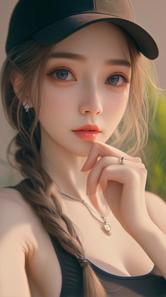 美女
